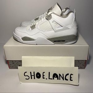 Nike Air Jordan 4 “White Oreo” Size 10.5 M